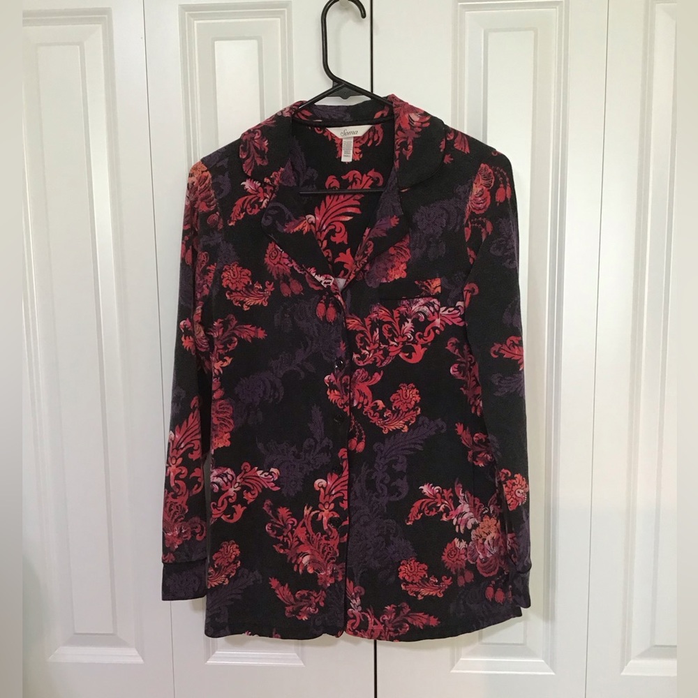 Soma ladies flannel pajamas.